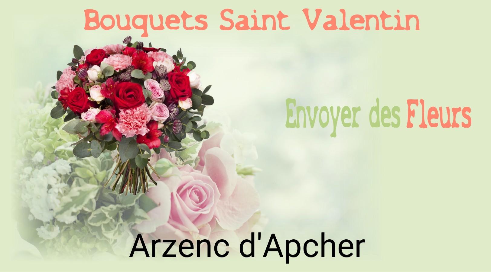Roses de Saint-Valentin livrées à Arzenc-d'Apcher